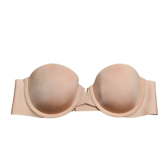 Victoria's secret padded push up strapless bra (multi-way NO STRAPS) Size 34A - Picture 1 of 6